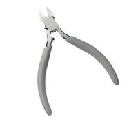 Cortador simple para corte preciso de alambre de joyería con agarre ergonómico antideslizante y tapón ajustable, alicates diagonales de corte de piezas precisas