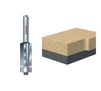 Cortador Triple De Fluta Guiado Por Rodamiento TCT 90° 12.7 X 25.4Mm TRE4