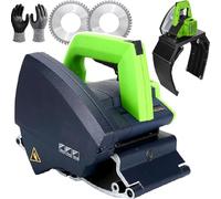 Cortador Tubos Eléctrico,Herramienta Corte Para Tubos 15 a 400 mm Diámetro Con Fijación De Riel De Precisión,Hoja De Acero De 93hra Y 1500mpa,Cubierta Protectora Ajustable,ZD220