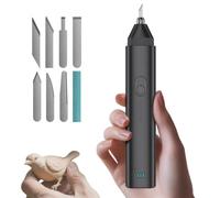 Cortador ultrasónico, 85 Cuchillas, 40 kHz, Herramienta de Corte | ABS, 3 niveles, preciso en PVC, cuero, madera y modelos 3D; ergonómico para principiantes.