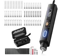 Cortador ultrasónico de 40 KHz con 50 cuchillas de repuesto, for cuero, impresión 3D, acrílico, madera, plástico, bricolaje, corte multifuncional