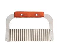 Cortador Wavy - Cuchillo De Corte De Fresa | De Verduras De Acero Inoxidable | Veggies De Cuchillo Corrugado Francés Slicer | Cortadora De Ondas Con Mango | Herramienta De Corte De Jabón De