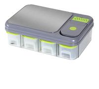 Cortador y cortador manual de verduras, fácil de limpiar, para cebollas, patatas, ensaladas y más, utensilio de cocina para una preparación rápida de verduras y preparación de alimentos sin esfuerzo