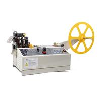 Cortadora automática de correa digital 280 w | Cortador caliente frío Cuchillos Correas calientes 120 PCS/min Ancho 110mm | Caliente frío Máquina de corte de banda elástica adhesiva