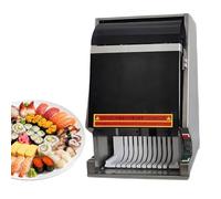 Cortadora automática de Rollos de Sushi Multifuncional de Escritorio 55 W eléctrica Cuchilla extraíble para Restaurante Cocina Snack-Bar 10pieces