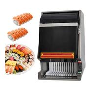 Cortadora automática de Sushi de 55 W para Restaurante Multifuncional eléctrica de Escritorio con Cuchillas antiadherentes para Alimentos Blandos Ideal para Cocina Snack-Bar 8pieces