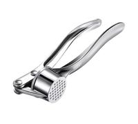 Cortadora de ajo,Prensa de ajos manual de metal para el hogar con mango - Trituradora de ajo lavable para la vida diaria, camping, rebanadora de portátil para cocinar, picnics