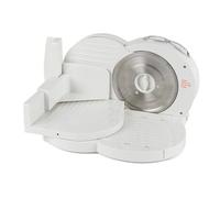 Cortadora de Alimentos Eléctrica Progress - Cortador de Carne, Pan y Queso de 150W, Grosor de 1-15mm, 3 Velocidades, Hoja de Acero Inoxidable de 170mm, Protector de Seguridad, Diseño Plegable