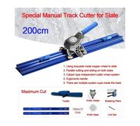 Cortadora de azulejos, 200cm Tile Cutter Can Be Connected To The Track Manual Rock Plate Special Cutting Machine Large Push Knife,para corte de precisión