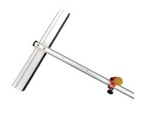 Cortadora de azulejos, Cortador De Vidrio En Forma T, Cuchillo Empuje, Azulejo Portátil Manual Alta Precisión,para corte de precisión(40cm)