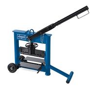 Cortadora de bloque manual HSC130 Scheppach marca Scheppach | Longitud de corte máx. 330 mm. Altura de la mesa: 120 mm. Hoja larga duración de 4 filos. Ligado, resistente y corte