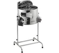 Cortadora de brotes eléctrica de 18 pulgadas, cortadora de hojas eléctrica, velocidad ajustable, cuchilla de acero inoxidable, bolsa de malla for brotes, podadora manual