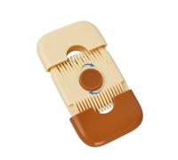 Cortadora De Cabello 2 En 1Peines Portátiles para Peluquería, Manual Cortapelo Peine para Recortar el Cabello con Cuchilla, Doble Cara Con Diseño Cubierta Protectora ABS y Cuchilla De Repuesto