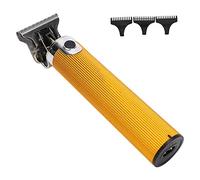 Cortadora de cabello, cortadora de cabello, cortadora de cabello eléctrica con carga USB, kit de cuidado del cabello, cortadora de cabello para salón, hombres, hogar, peluquería(Golden)