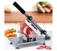 Cortadora De Carne Cortadoras Manuales De Alimentos - Cortadora De Espesor Ajustable Máquina Cortadora Cortadoras De Rollos De Carnes Congeladas for Cocina Casera Cortador Rollo De Cordero De Carne
