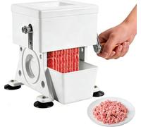 Cortadora De Carne Manual, Cortadora De Verduras Comercial, Grosor Ajustable De 1,2 A 2,5 Mm, Para Cerdo, Cordero Y Ternera, Para Cocinas Domésticas Y Carnicerías. 2.5mm