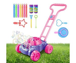Cortadora de césped de , juguetes de jardinería al aire libre de verano, máquina de burbujas para edad preescolar, niños y niñas, de cumpleaños de Navidad, juegos divertidos, actividades