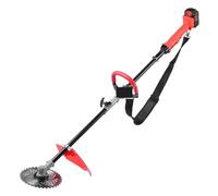 Cortadora de césped eléctrica 23 cm, inalámbrica, 2500 RPM, longitud ajustable, 21 V, 700 W, con batería Alto rendimiento