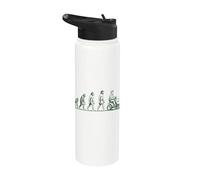 Cortadora de césped Evolution Lawn Mowing Dad Stainless Steel Insulated Water Bottle