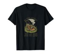 Cortadora de césped Graciosa rompió Mi Cuenta bancaria Acaba de alcanzar Cero Camiseta