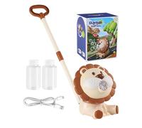 Cortadora De Césped Soplador De Burbujas,Rociador De Espuma De Playa León | Máquina De Burbujas Recortadora Recargable,para Niñas Niños Jardín Al Aire Libre Fiesta