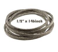 Cortadora de césped Tractor Cuchillas de la plataforma de corte Correa de transmisión para John Deere M154621, Exmark 109-5364; Country Clipper D-3727 D-3727-W 1/2 "x146" Hecho con Kevlar