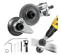 Cortadora de Chapa, Taladro Eléctrico Accesorio Cortador Placas, Nuevo Taladro Eléctrico Cizallas Hoja Metal Nibbler Taladro Accesorio para Cortar Aluminio Acero Placas Metálicas