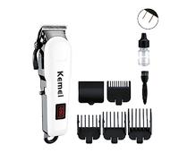 Cortadora De De Barbero Profesional De Bajo Ruido Máquina De Corte De Acabado Eléctrico Recargable Maquinilla De Afeitar Para Barba Afeitadora Inalámbrica