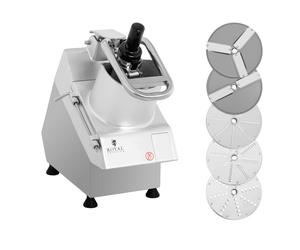 Cortadora de hortalizas eléctrica - 750 W - 5 discos de corte - Ø 205 mm | Royal Catering