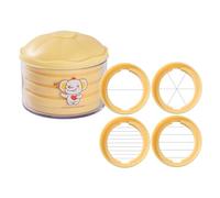 Cortadora de huevos - Cortadora de huevos duros 4 en 1 | Picadora hueevos multifuncional, picadora de mano, trituradora, máquina herramienta, resistente para alimentos, ensalada, queso, tomate, pata