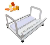 Cortadora de jabón artesanal de múltiples hilos, cortadora de jabón frío artesanal, grosor ajustable de 1,5 a 7 cm, altura máxima de corte de 9,6 cm, ideal para fábricas y tiendas de belleza