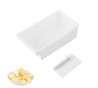 Cortadora De Mantequilla - Diseño con Cobertura Antipolvo,Recipiente para Mantequilla con Tapa | Para Queso Utensilio De Cocina De Rebanar Alimentos Preparación Casera Y Productos Lácteos