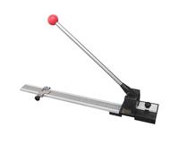 Cortadora de Matriz de Pliegue Manual, Máquina de Corte de Matriz de Pliegue Ajustable de 10-500 mm con Regla de Escala, Herramienta de Corte Profesional para la Industria de Impresión y Empaques