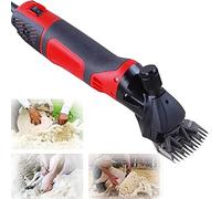 Cortadora de ovejas eléctrica profesional de 850 W, kit de aseo de ganado de granja, recortadora de alta resistencia de 6 velocidades, para cabras, alpacas, llamas, abrigo grueso y