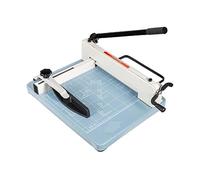 Cortadora de papel Manual 12/17 pulgadas, cortadora guillotina resistente, trituradora 300-500 hojas for fábrica, escuela, oficina, accesorios Estabilidad Garantizada(12 Inch 400 Sheets)