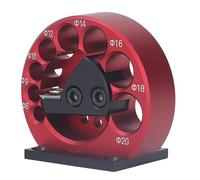 Cortadora de Pasadores y Herramienta para Varilla Redonda de 8 a 20 Mm para Maderas Blandas y Duras Placa Cortadora con Cuerpo Aleación Aluminio con 8