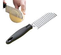 Cortadora de patatas | Cortadora de olas para cocina, Picadora manual ergonómica para verduras que incluye maíz, zanahoria, así como pan, ideal para cocinar