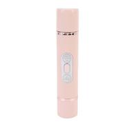 Cortadora de Pelo 2 en 1 para Mujer, Cortadora de Pelo Corporal Femenina, Cabezal Doble para Piernas, Axilas, Labios, Bikini (Rosado)