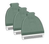 Cortadora De Pelo Corporal, Cuchilla De Repuesto De Titanio, Cabezal De Cúter For Ingle Corporal, Accesorios For Recortar El Vello Púbico, 3 Paquetes(Green-3PC)