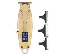 Cortadora De Pelo Eléctrica, Cortadora De Pelo Cortadora De Pelo Cortadora De Pelo Eléctrica Con Cable USB Cepillo De Limpieza Para Salón De Vacaciones Para El Hogar(oro)