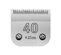Cortadora De Pelo For Perros Con Hoja De Acero, Compatible Con Andis, Compatible Con Oster A5 Y 76, Compatible Con Wahl,KM 10, Cortapelos For Animales(Size 40-0.25mm)