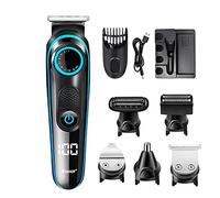 Cortadora de pelo profesional para hombres Máquina de afeitar de cuerpo facial Cortapelos eléctrica Cortadora de pelo Cortadora de pelo Máquina de aseo All-in-on