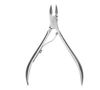 Cortadora de piel muerta de uñas, Herramienta de pedicura de manicura de tijeras de cutícula Clipper de eliminación de piel muerta de acero inoxidable de plata