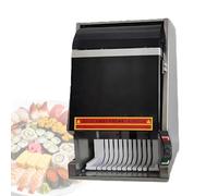 Cortadora de rollos de sushi multifuncional automática de 55 W profesional de escritorio eléctrica fácil de usar y limpiar para cocinas domésticas comerciales 12pieces