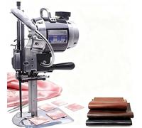 Cortadora De Tela Industrial De 1100 W, Cortadora De Tela Eléctrica Vertical Con Afilado Automático, Cortadora De Tela Con Motor De Cobre, Para Alfombras, Telas Multicapa Y Telas(15in)