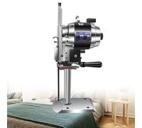 Cortadora de tela, máquina industrial de 1100 W/1200 W, cortadora de tela eléctrica, cortadora de cuchilla recta de alta velocidad con afilado automático, para tela multicapa, cuero y tela. 210mm