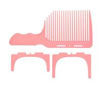 Cortadora de tijera sobre peine, peine de corte de pelo, peine de corte de pelo plano, peines de bricolaje para el hogar, guía de corte de pelo para hombres