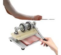 Cortadora de Troqueles Manual Máquina de estampación Manual PVC, punzonadora cuero, máquina estampado, troqueladora ejes guía dobles for diversos materiales