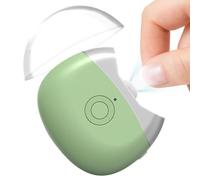 Cortadora de uñas automática, seguridad inteligente de 3 velocidades con luz LED, recortadora eléctrica de uñas gruesas para hombres mayores, niños, viajes, uso diario, hogar, oficina, cuidado de aseo