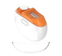 Cortadora de uñas eléctrica, ajuste de 2 velocidades con luz, cortador automático de uñas, para hombres, mujeres, niños, aseo, hogar, viajes, salón de manicura